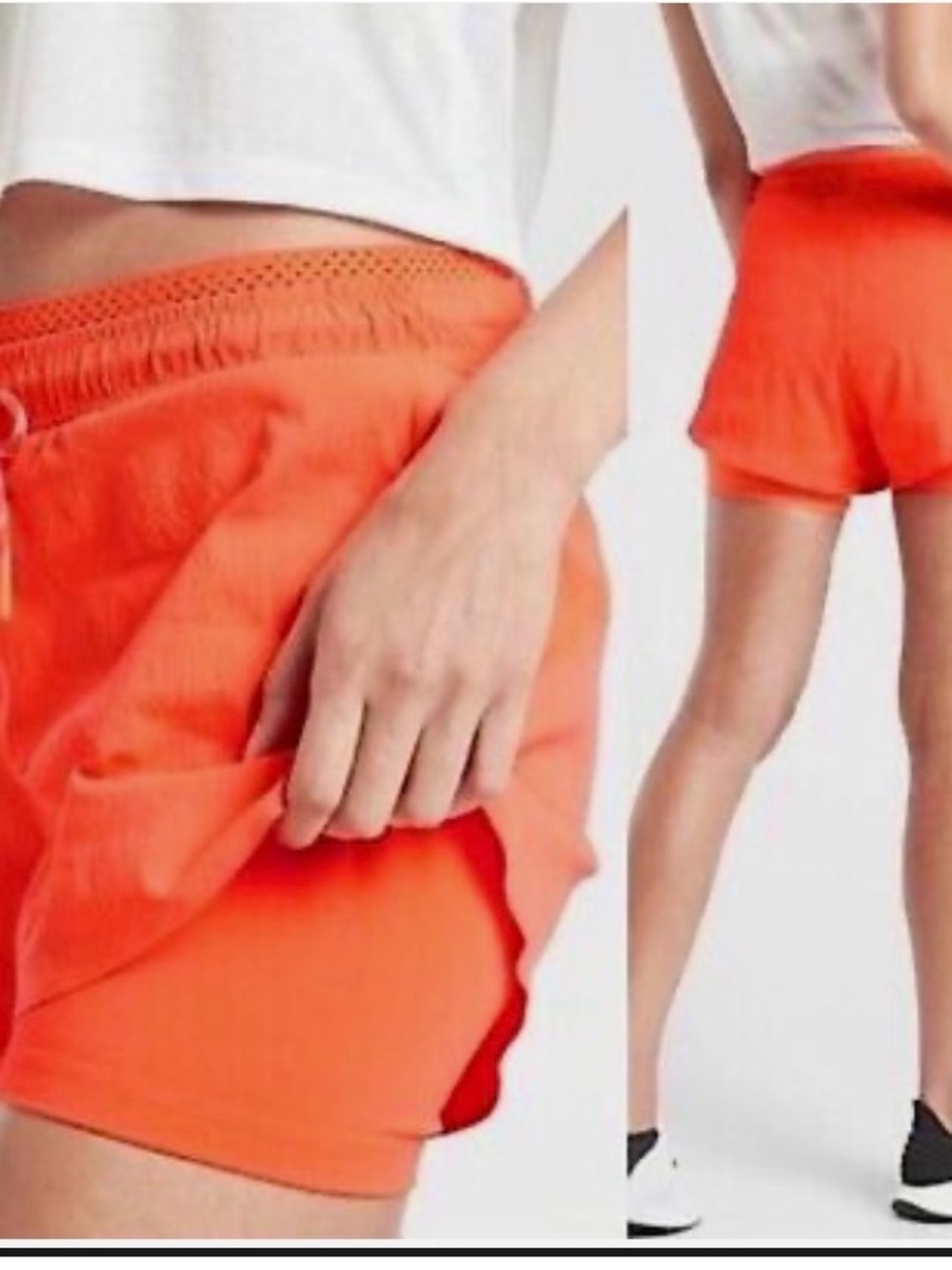 NWOT Athleta Trekkie Crest 2 in 1 Short